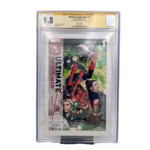 Ultimate Spider-Man 1 (2024) 2nd Print CGC 9.8 SS Signed Marco Checchetto Marvel